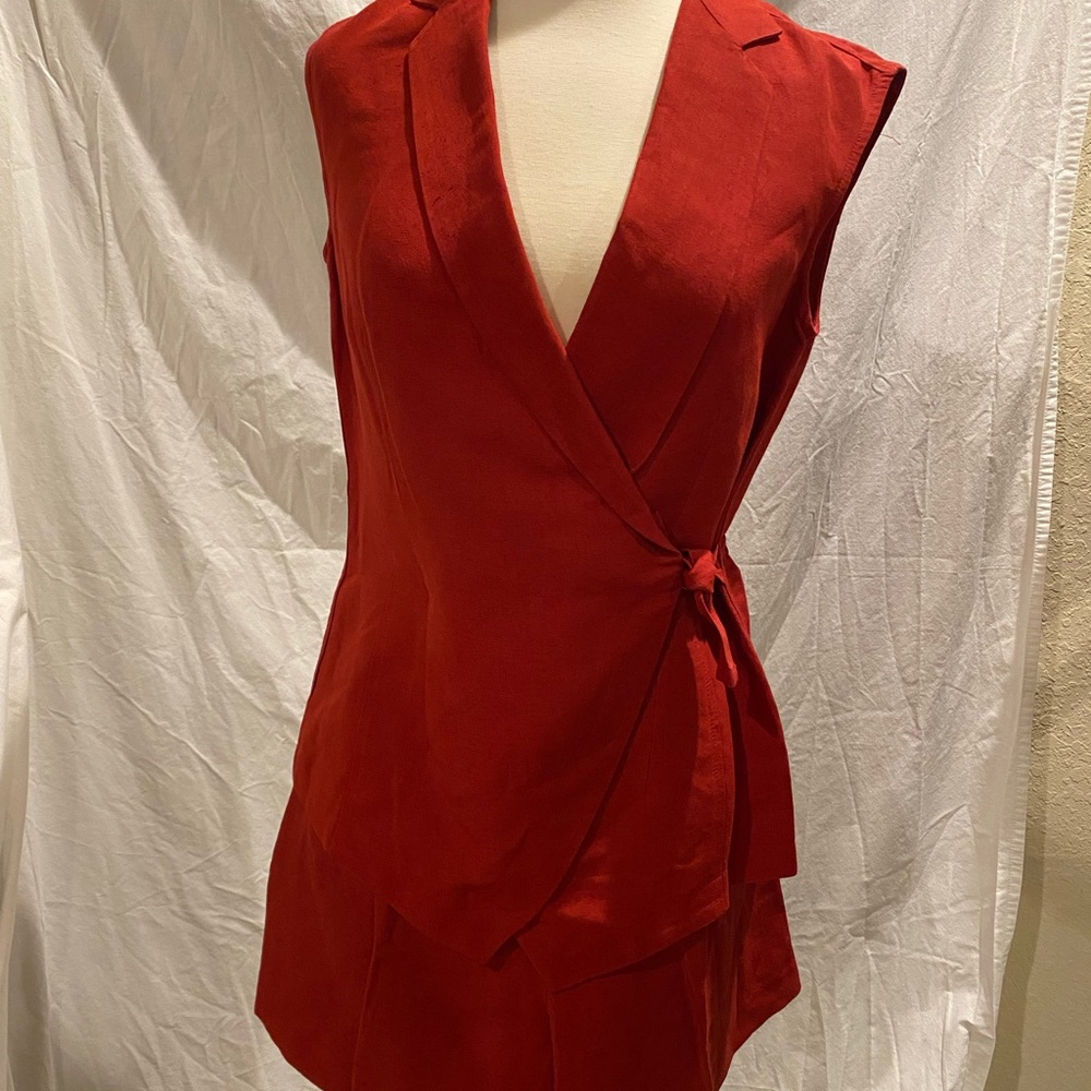 Vintage The Limited linen short set